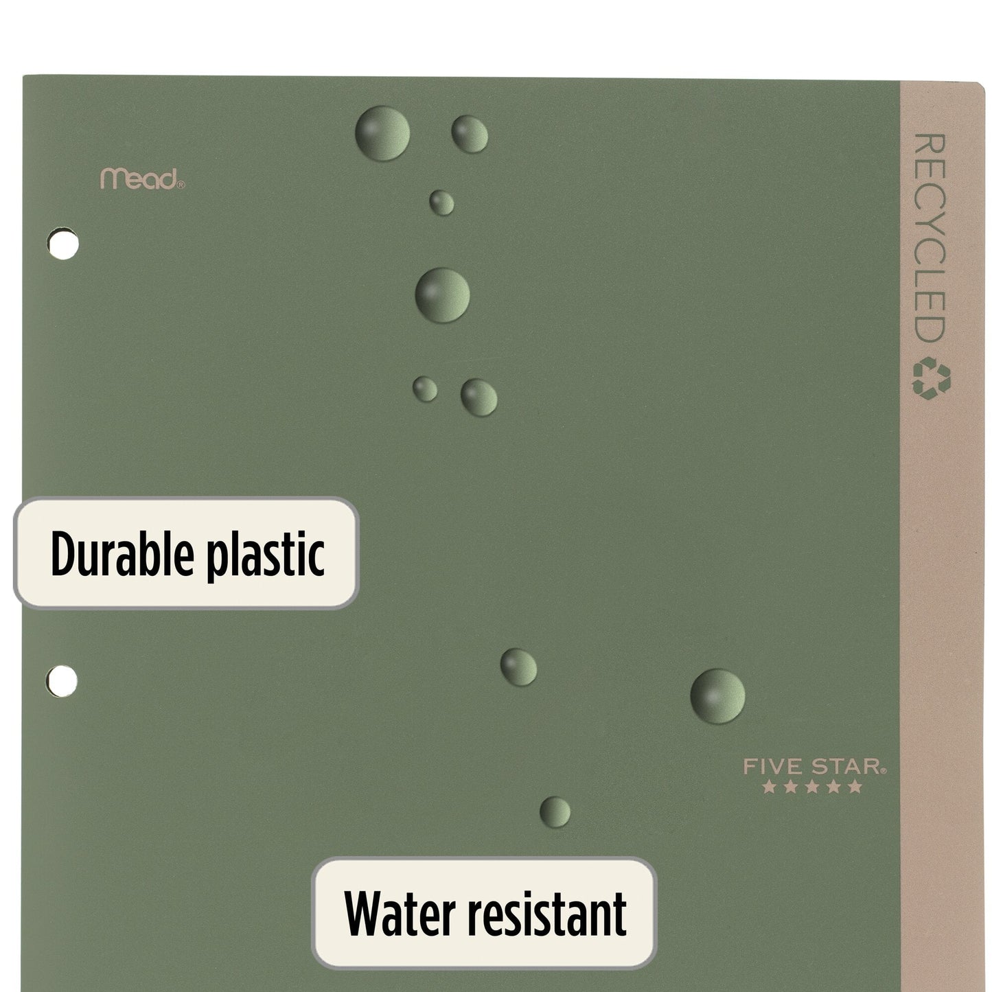 Five Star Recycled 2-Pocket Folder 4 Pack - Pocket Folders