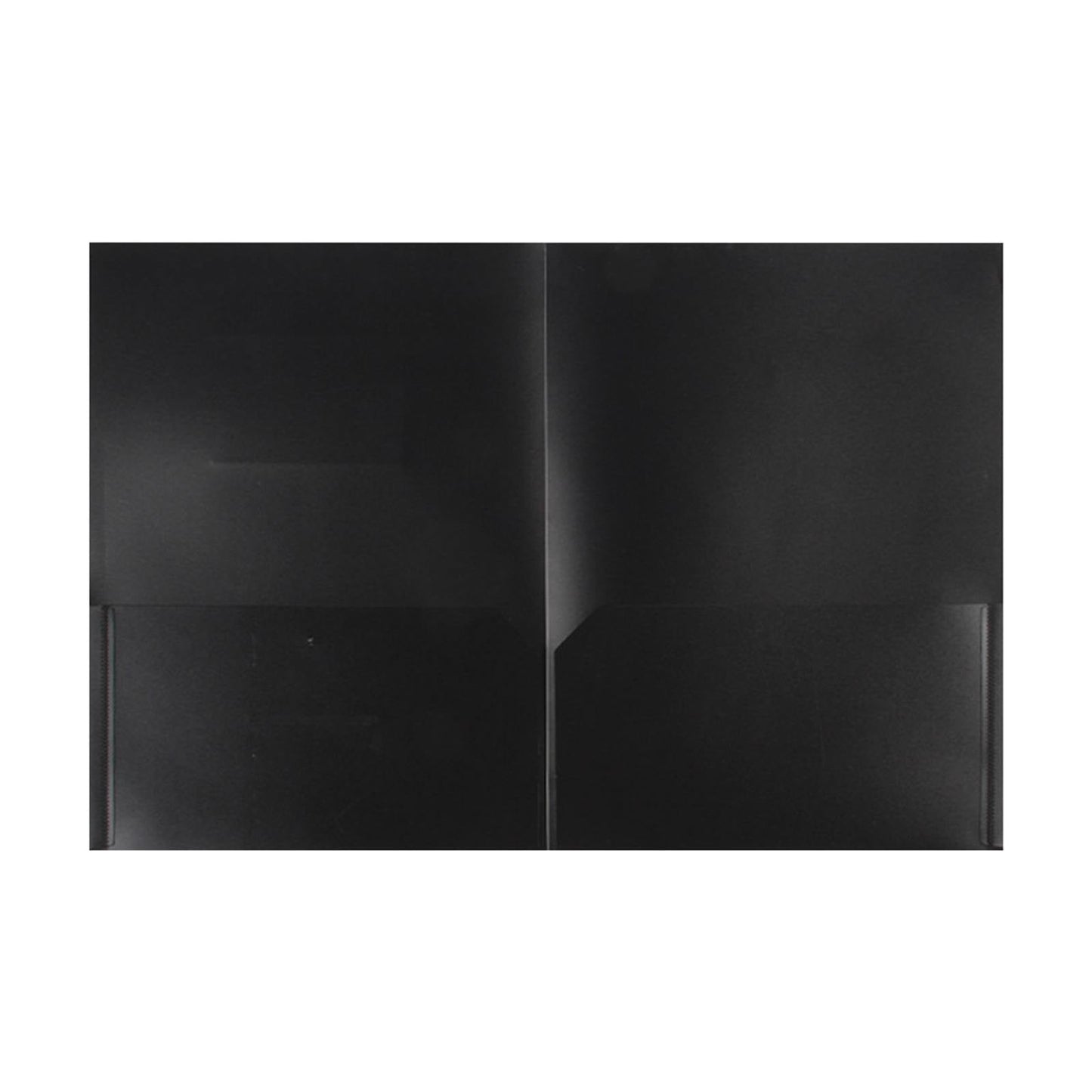 1 Pack Folder with Pockets,Plastic Folders with Pockets,Durable Heavy Duty File Folders with Business Card Slot, 2-Pocket Folder for Home and Office,Letter Size(Clear)