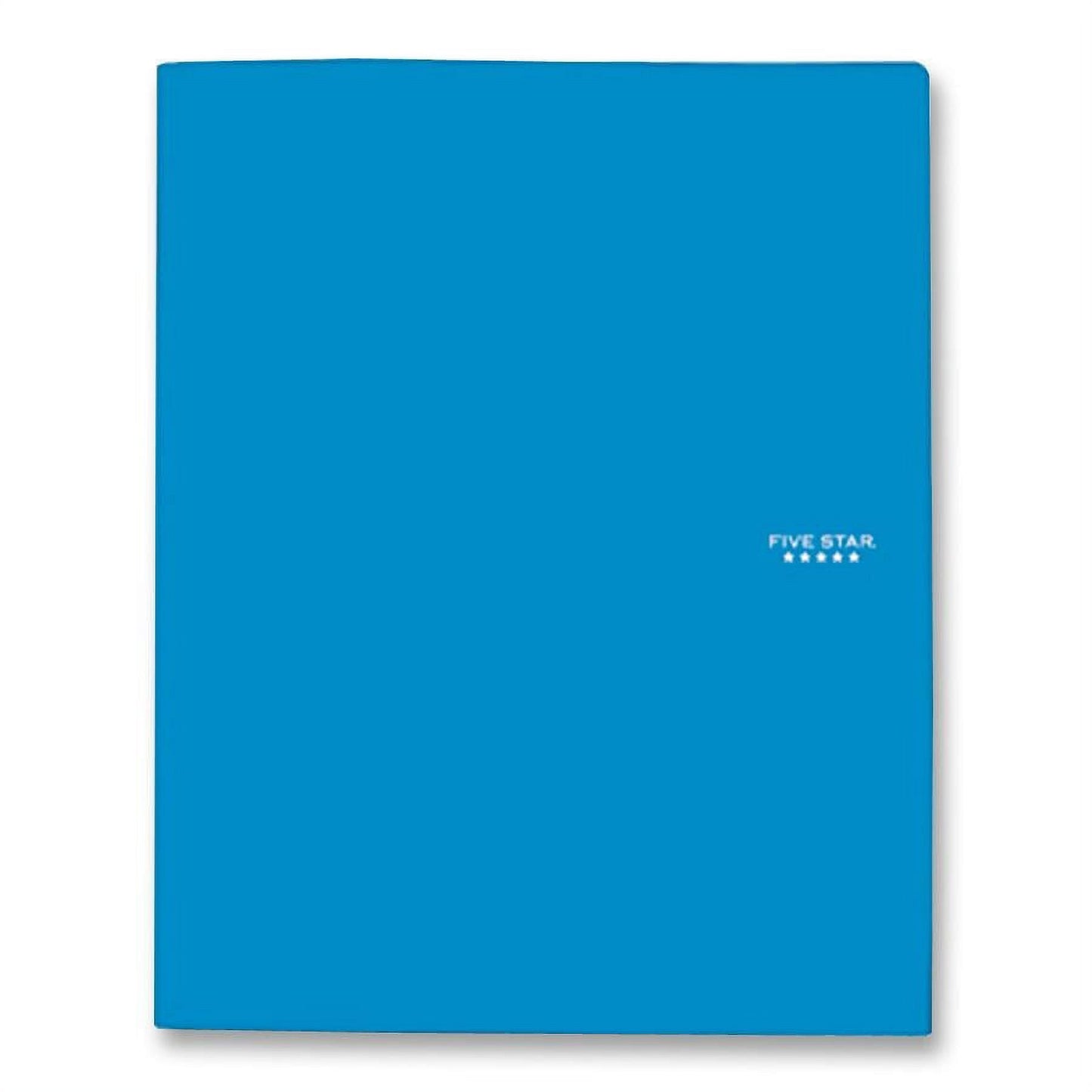 Five Star Stay-Put Pocket & Prong Folder, Assorted Colors (34030)