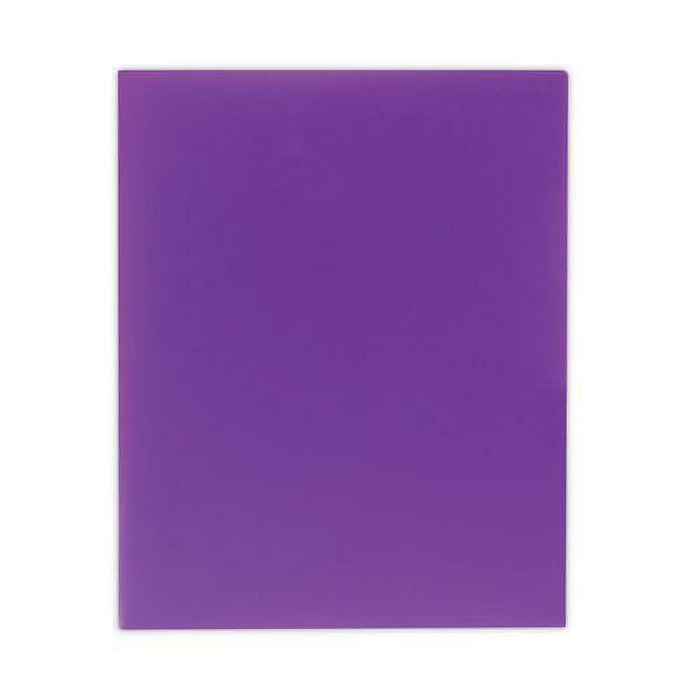 Two-Pocket Heavyweight Poly Portfolio Folder