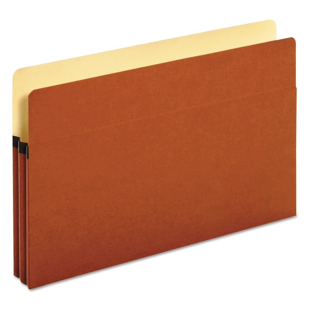 Universal File Pocket 1 3/4" Expansion Red Rope Legal Holds 8 1/2"H x 14"W 25/Bx (UNV15242)