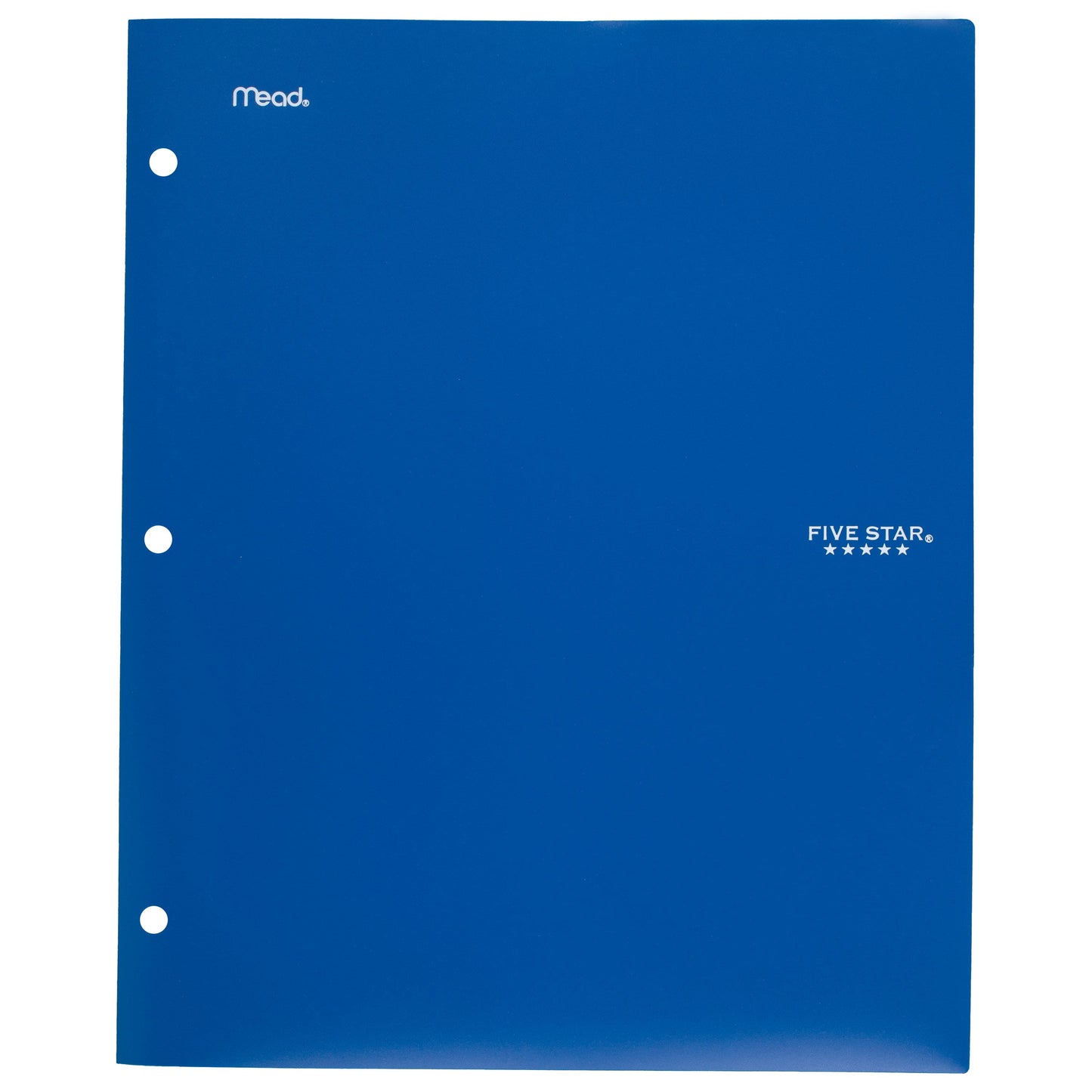 Five Star 2-Pocket Stay-Put Plastic Folder, Green (37451)