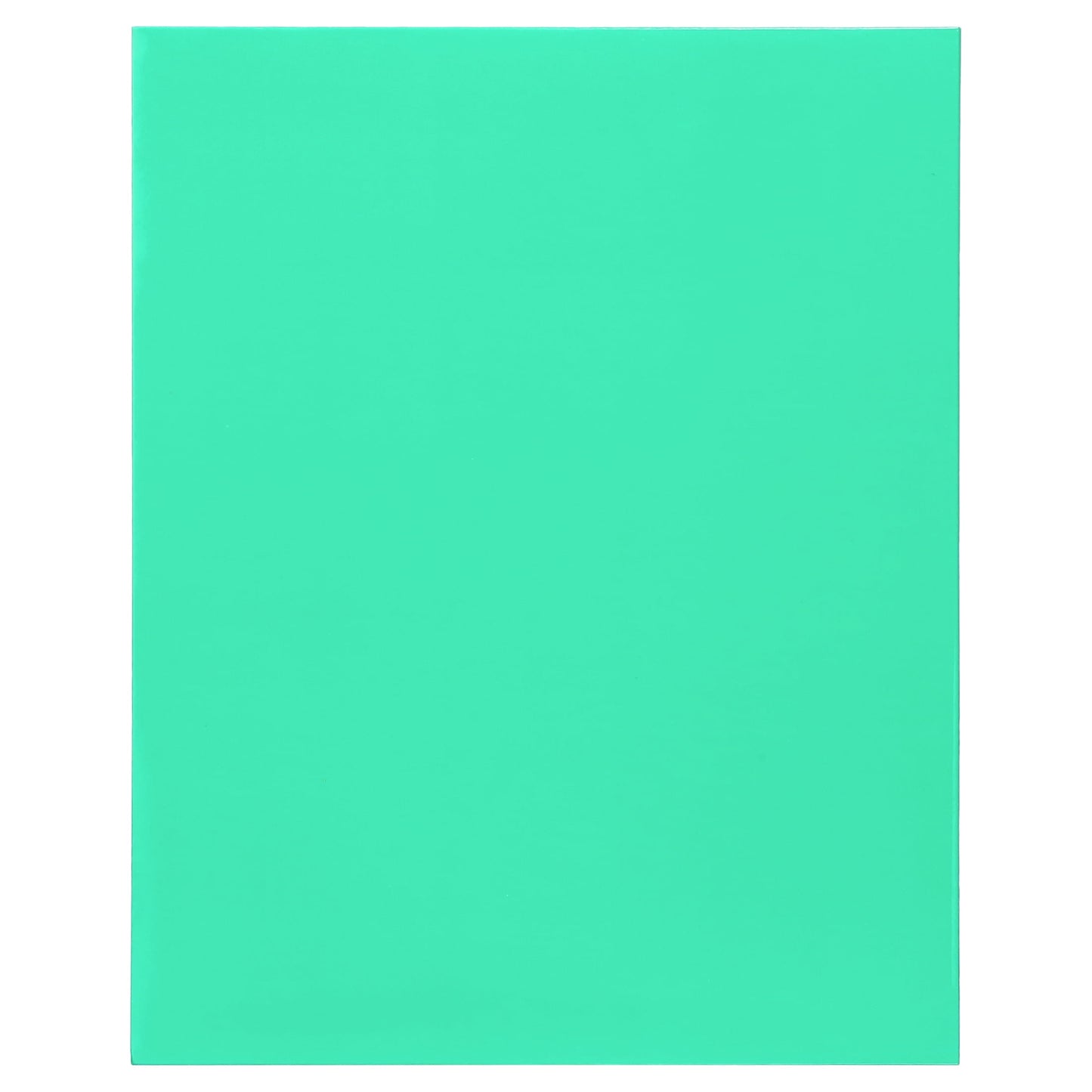 Better Office Products - Pocket folder - 2 compartments - for Letter A Size (8.5 in x 11 in) - capacity: 100 sheets - black, red, blue, purple, orange, green, yellow (pack of 25)