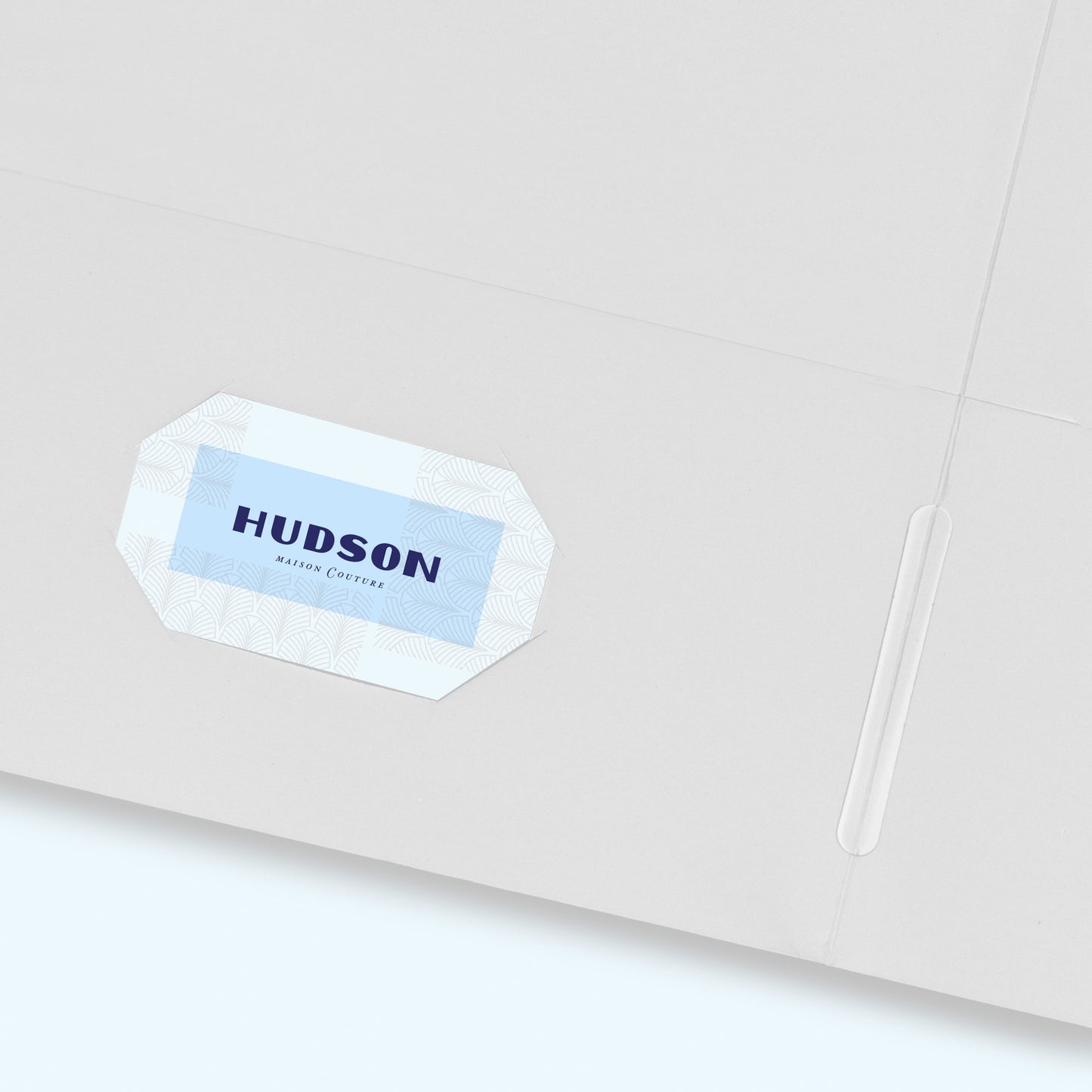 Two Pocket Folders, Holds up to 40 Sheets, 25 White Folders (47991)