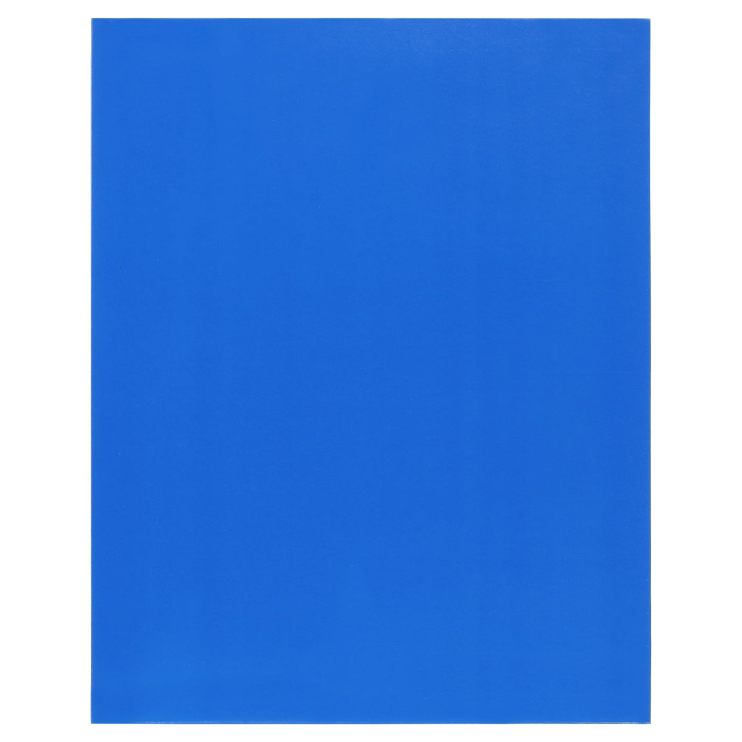 Better Office Products - Pocket folder - 2 compartments - for Letter A Size (8.5 in x 11 in) - capacity: 100 sheets - black, red, blue, purple, orange, green, yellow (pack of 25)