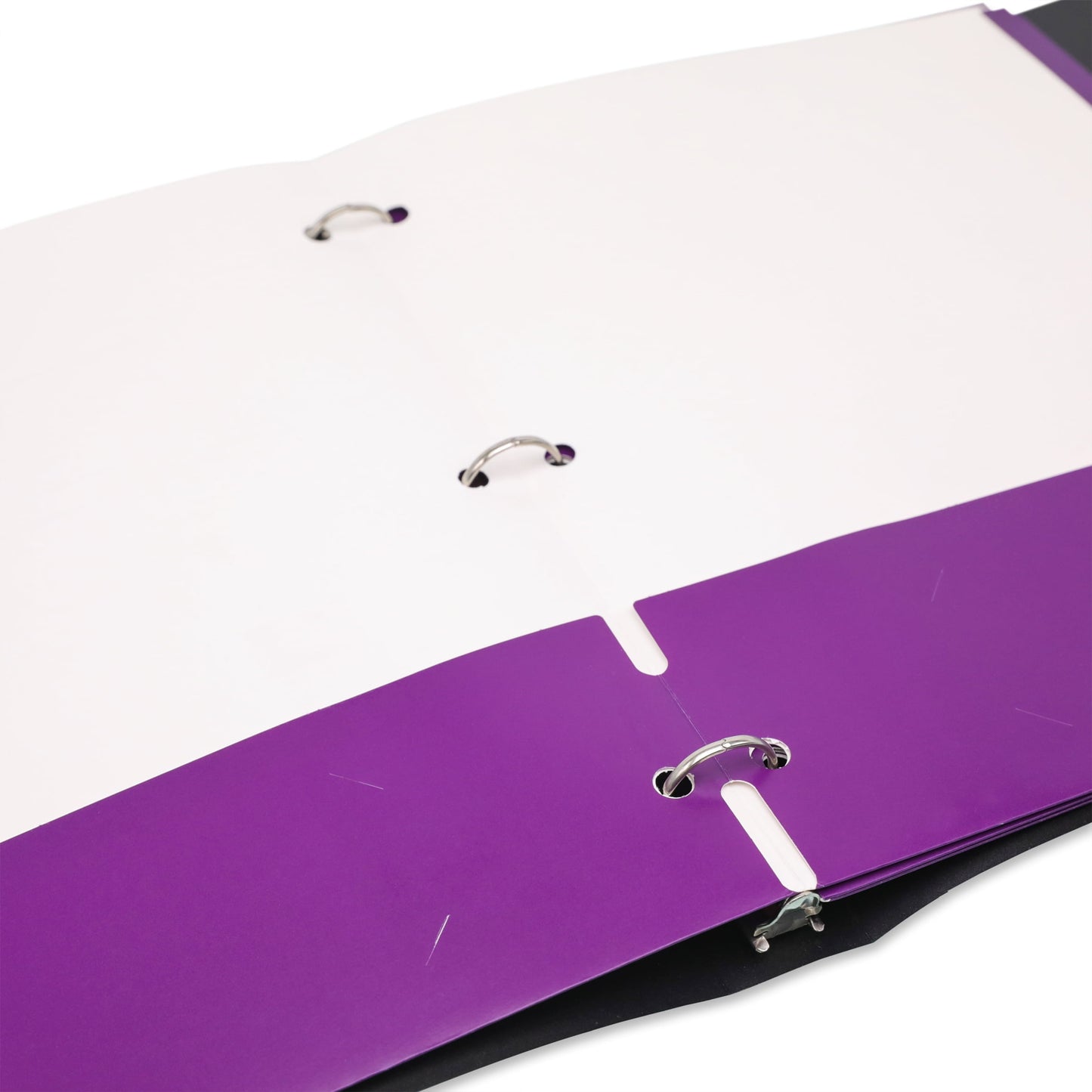 Pen + Gear 2-Pocket Paper Folders, Solid Purple Color, 50-Count, Letter Size