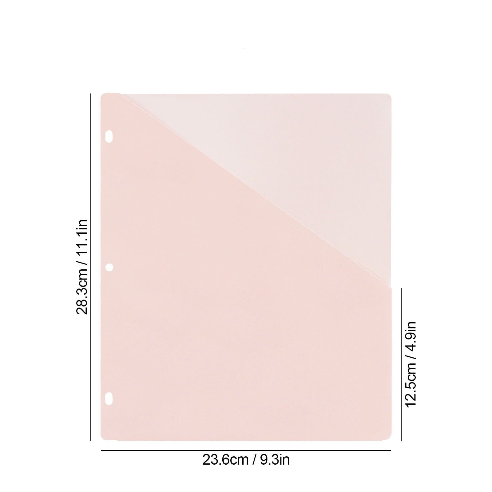 FURNIX Pocket Folders, 5 Pack, Pastel Colors, Folders With Pockets 3 Hole Punched, Folders, Folders For School, Folders With Pockets, Binder Folders, Pocket Folders For 3 Ring Binder，Cute Folder