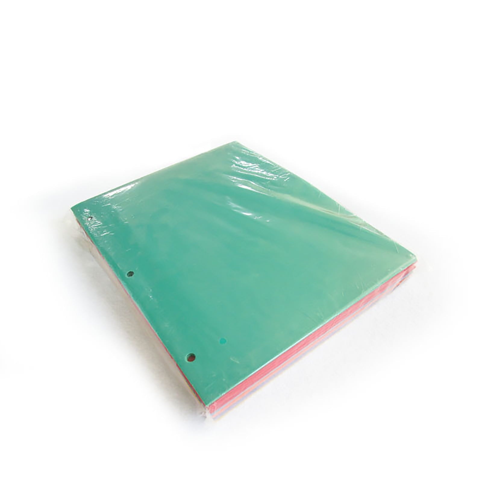 LKWLPD Plastic Folders with 2 Pockets, Camouflage, 3 Hole Punched, Assorted Colors, 10 Pack