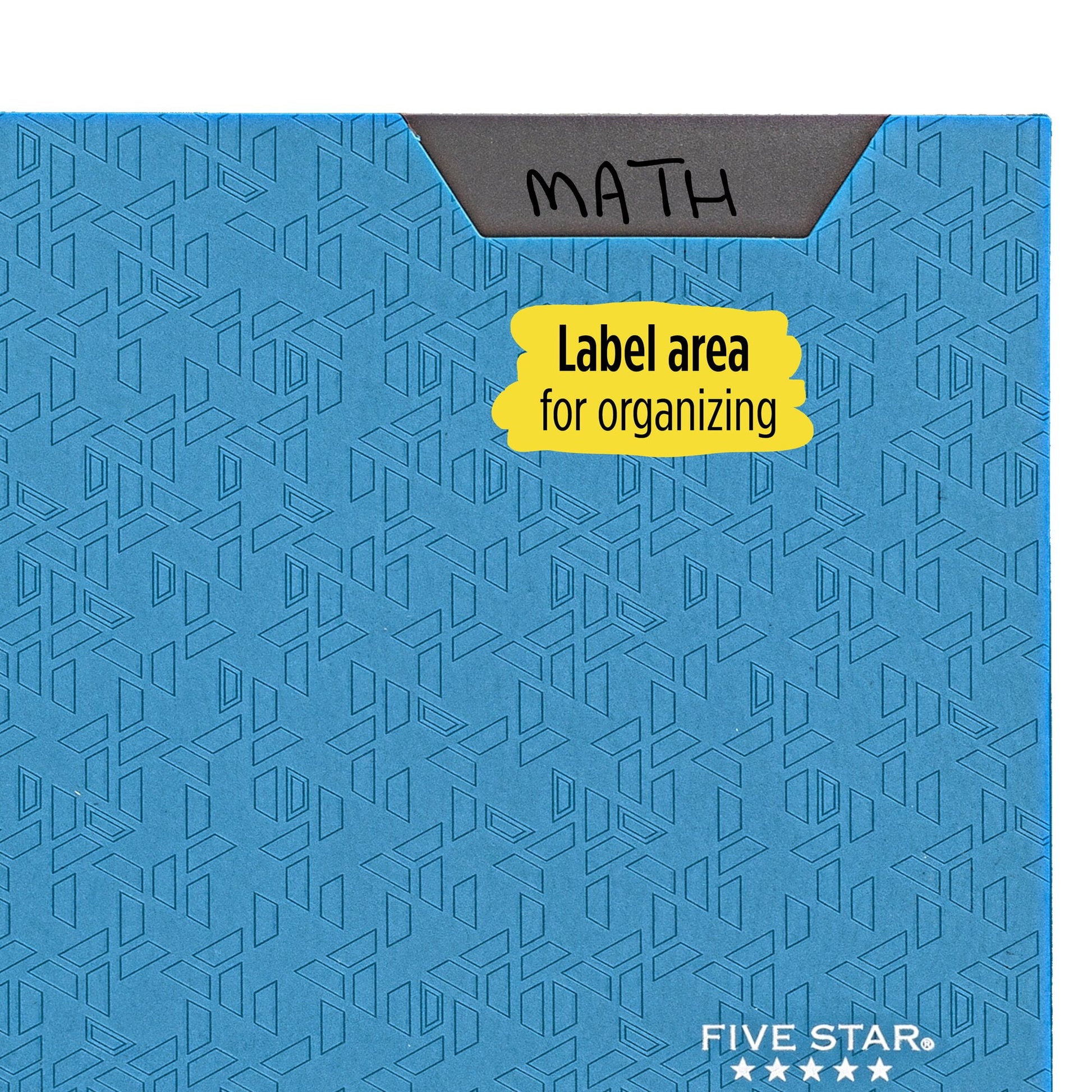 Five Star Advance Stay-Put Folder, Lime