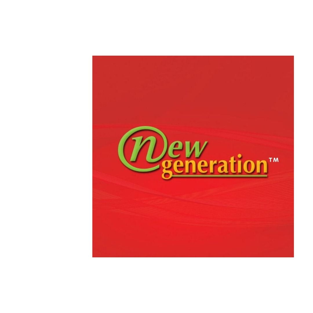New Generation Marble 2-Pocket Folders, Letter Size, Multicolor, 6 Count