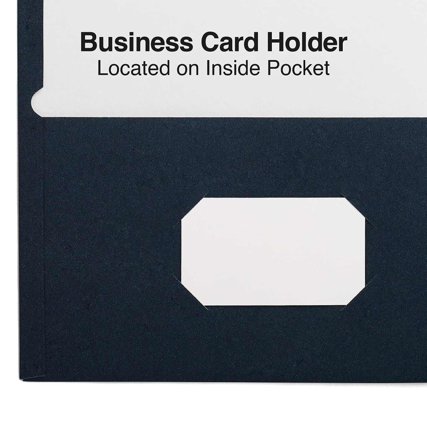 Staples School Grade 2 Pocket Folder Navy 25/Box 27539-CC