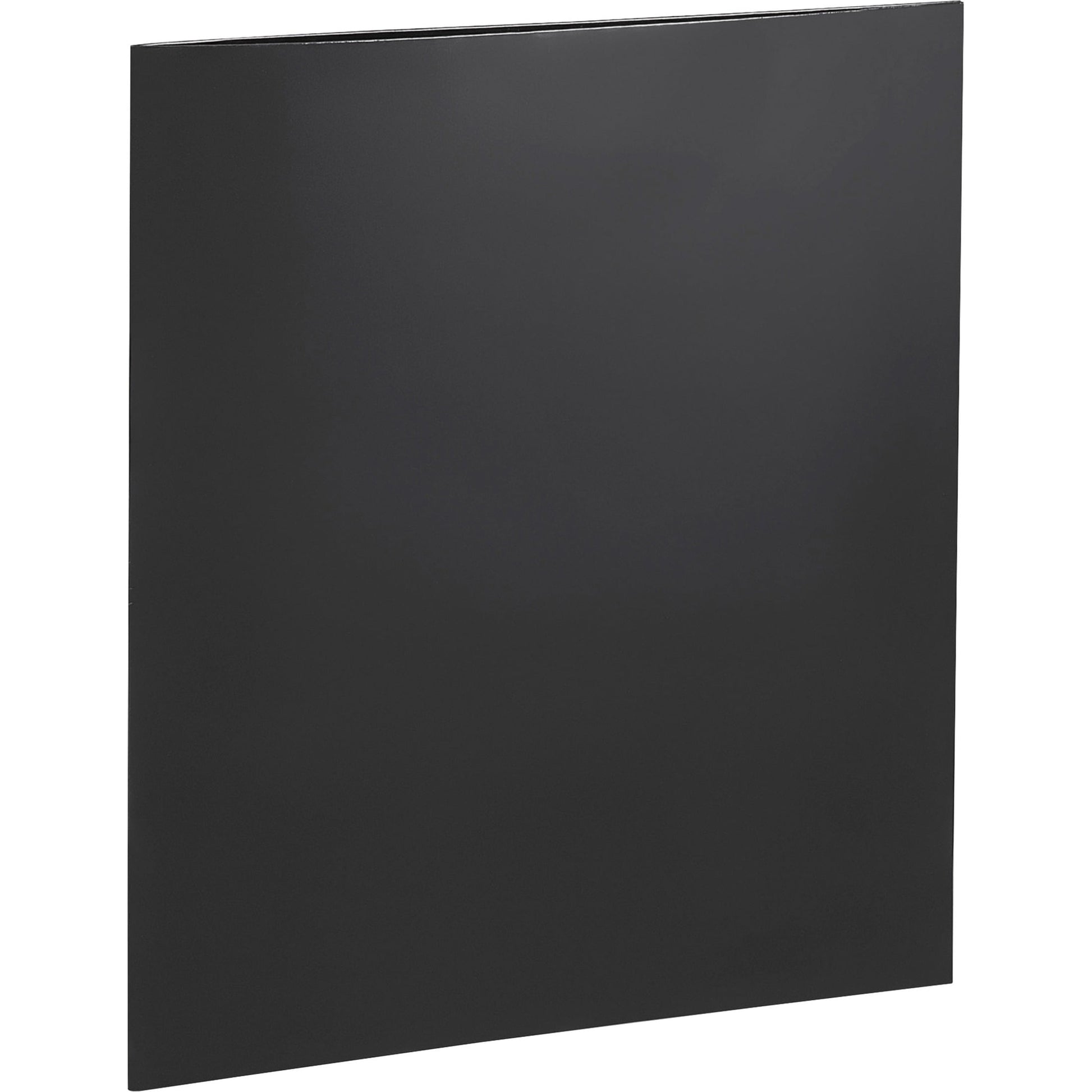 Business Source, BSN44425, Laminated Cover 2-pocket Portfolio, 25 / Box, Black