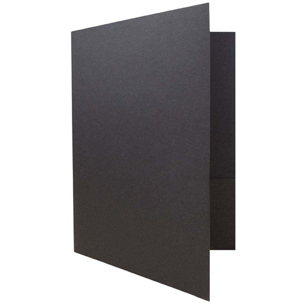 JAM Linen Two Pocket Folders, 6/Pack, Assorted Business Colors