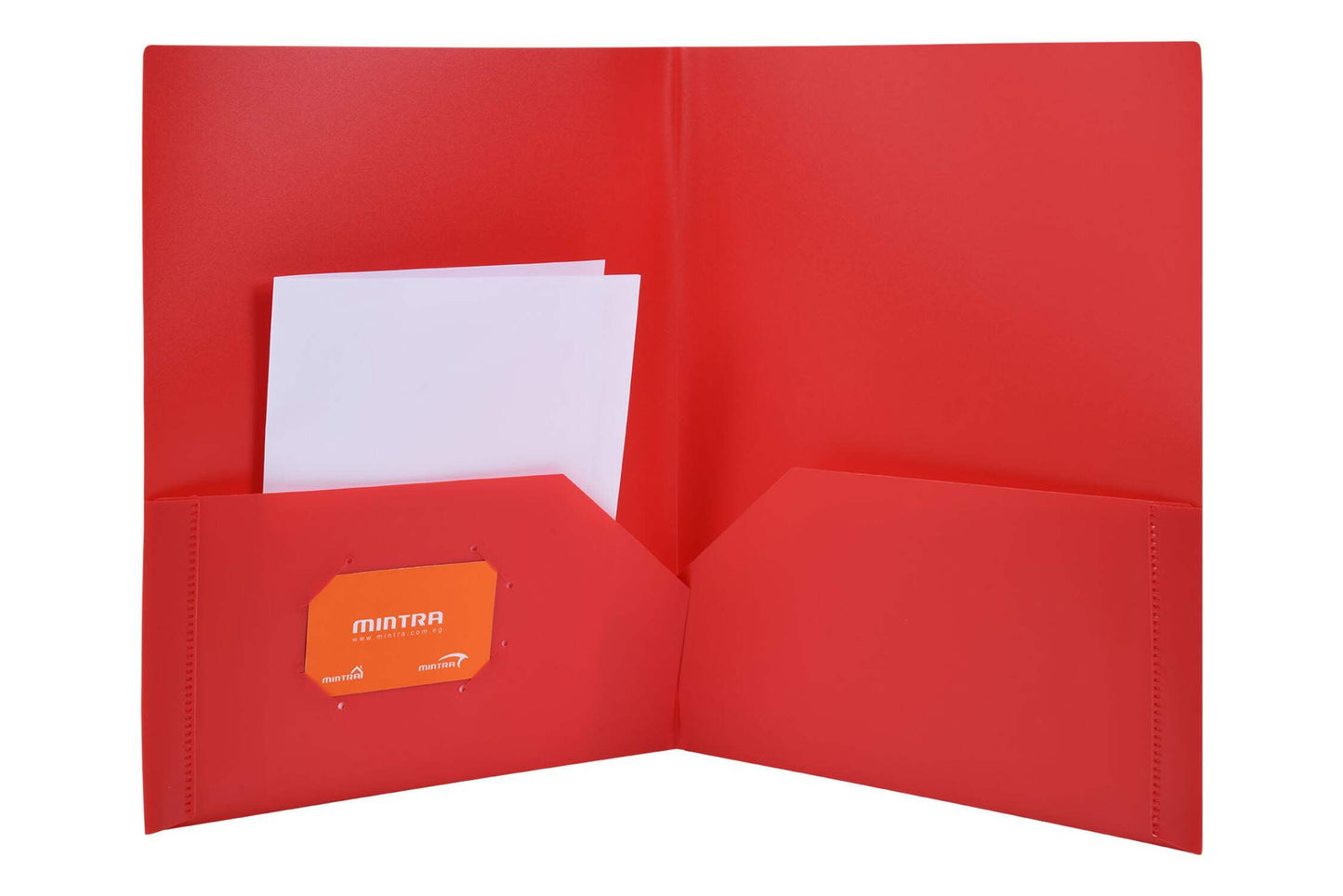 Poly Pocket Folders (8 Pack) - Assorted Colors