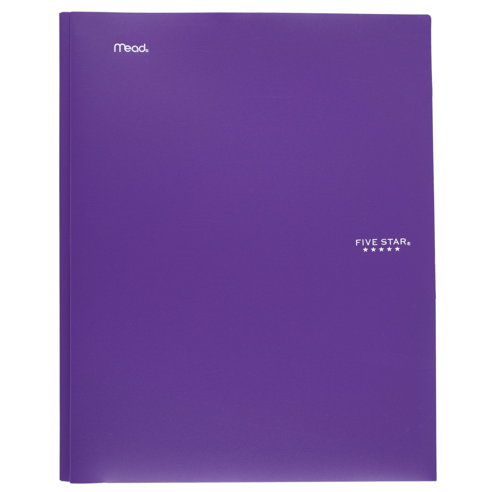Five Star Stay-Put Pocket & Prong Folder, Assorted Colors (34030)