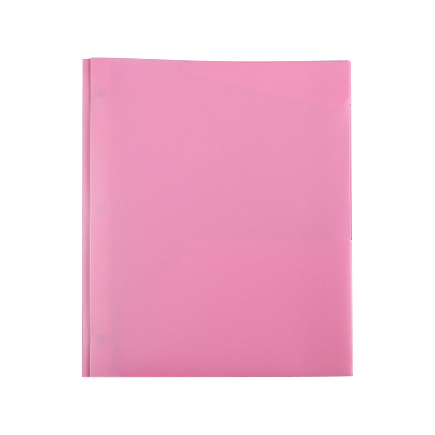 Yoloke Plastic Folders with Pockets and Prongs, Two Pocket Folder with Brads, 3 Prong Folders with Pockets for Letter Size Sheets