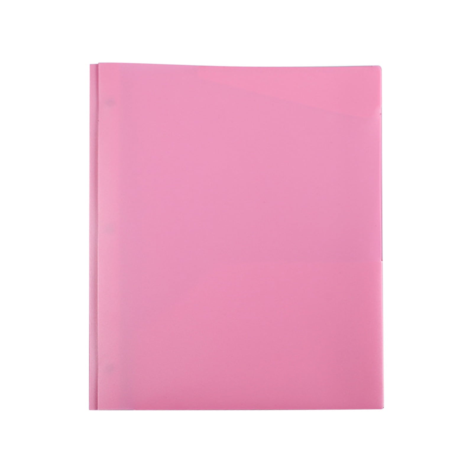 Yoloke Plastic Folders with Pockets and Prongs, Two Pocket Folder with Brads, 3 Prong Folders with Pockets for Letter Size Sheets