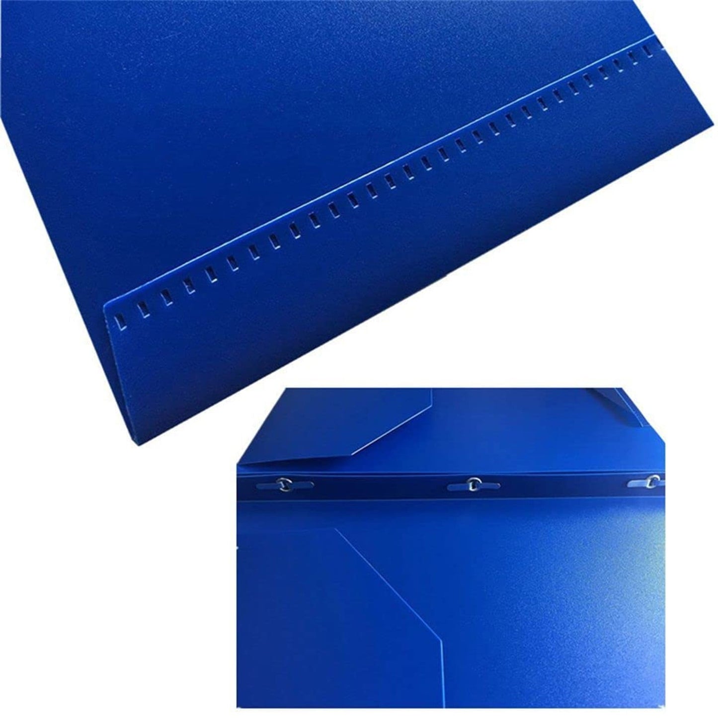 SWSUSN 1 Pc Plastic Folders with Pockets and Prongs Two Pocket Folder with Brads 3 prong Folders with Pockets for Letter Size Sheets, Orange