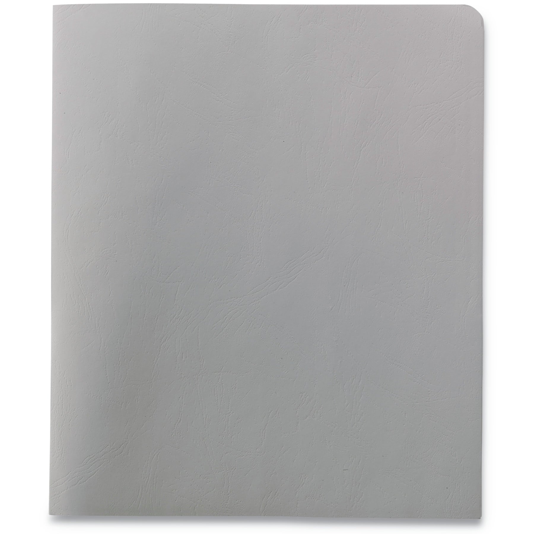 Smead Two-Pocket Folder Textured Paper White 25/Box 87861