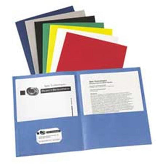 Avery Consumer Products AVE47987 Two Pocket folder- 8-.50in.x11in.- W-O Fasteners- Green