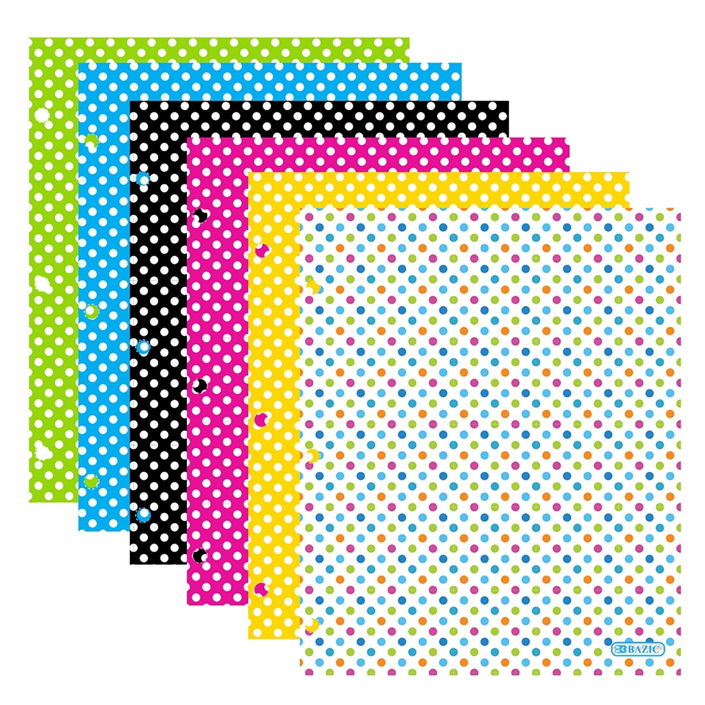 BAZIC 2 Pockets Paper Folder, Camouflage Portfolio, Document Folders, 48-Pack