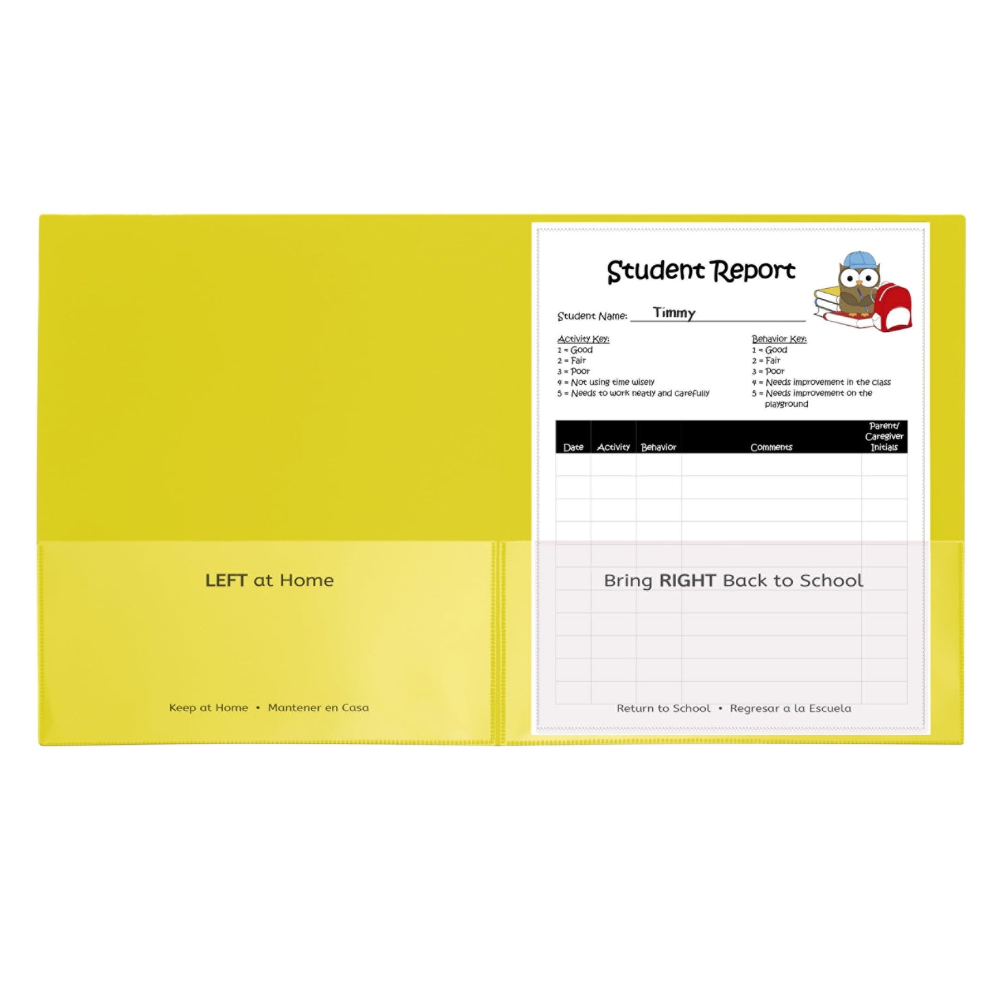 C-Line Classroom Connector Folders, 25 per Box