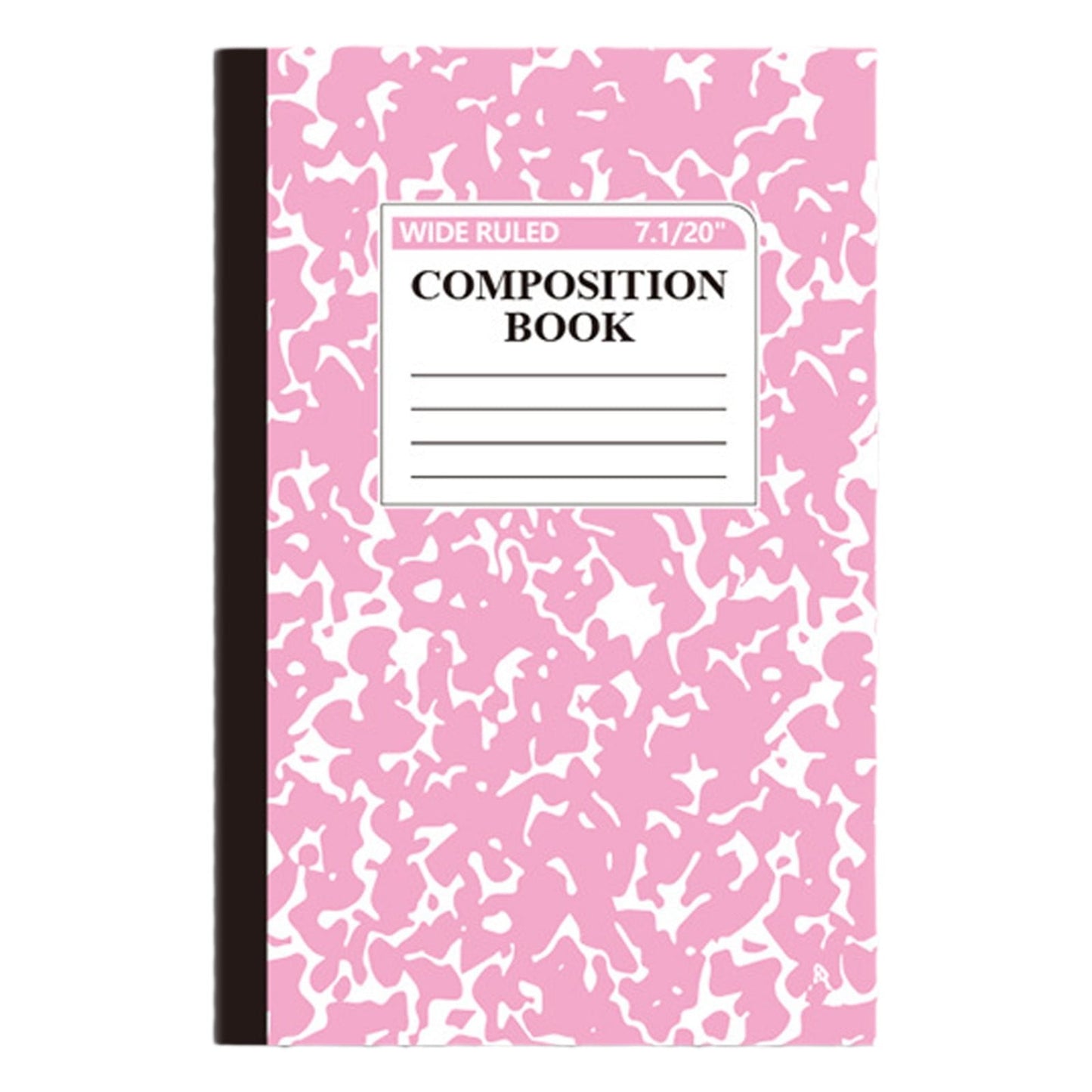 Plastic Pocket File Folders No Prongs, Poly Folders with Prongs for School Office, Letter Size Colored 2 Pocket Folders No Prong Folders, Heavy Duty Plastic Folders with Pockets and No Brads(Black)