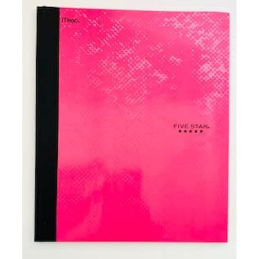 Five Star Active 2 Pocket, 3 Prongs, Pink Folder