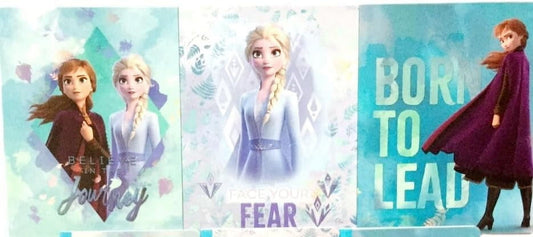 Frozen II Two Pocket Portfolio Folders 3 Pack,