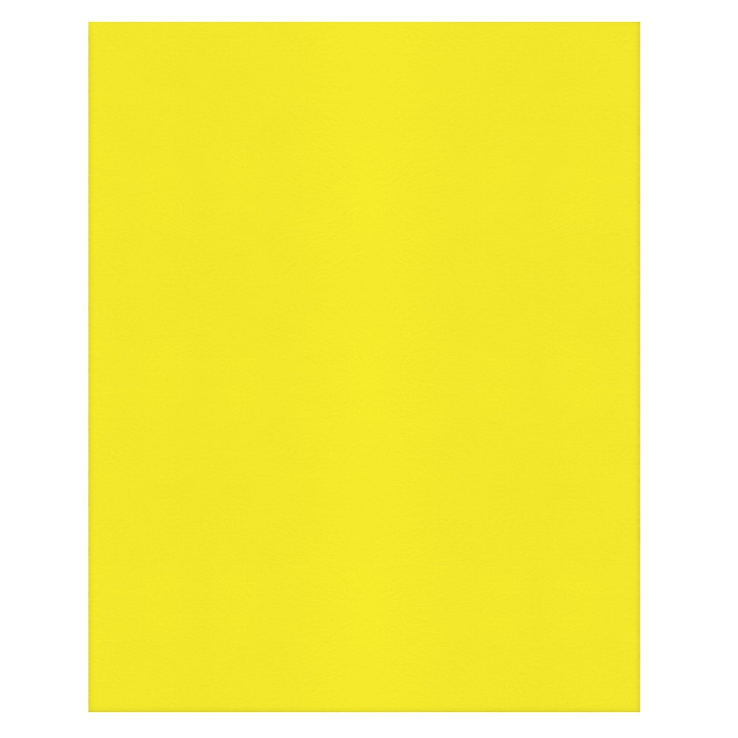 Office Depot® Brand 2-Pocket Folders Without Fasteners, Yellow, Pack Of 25