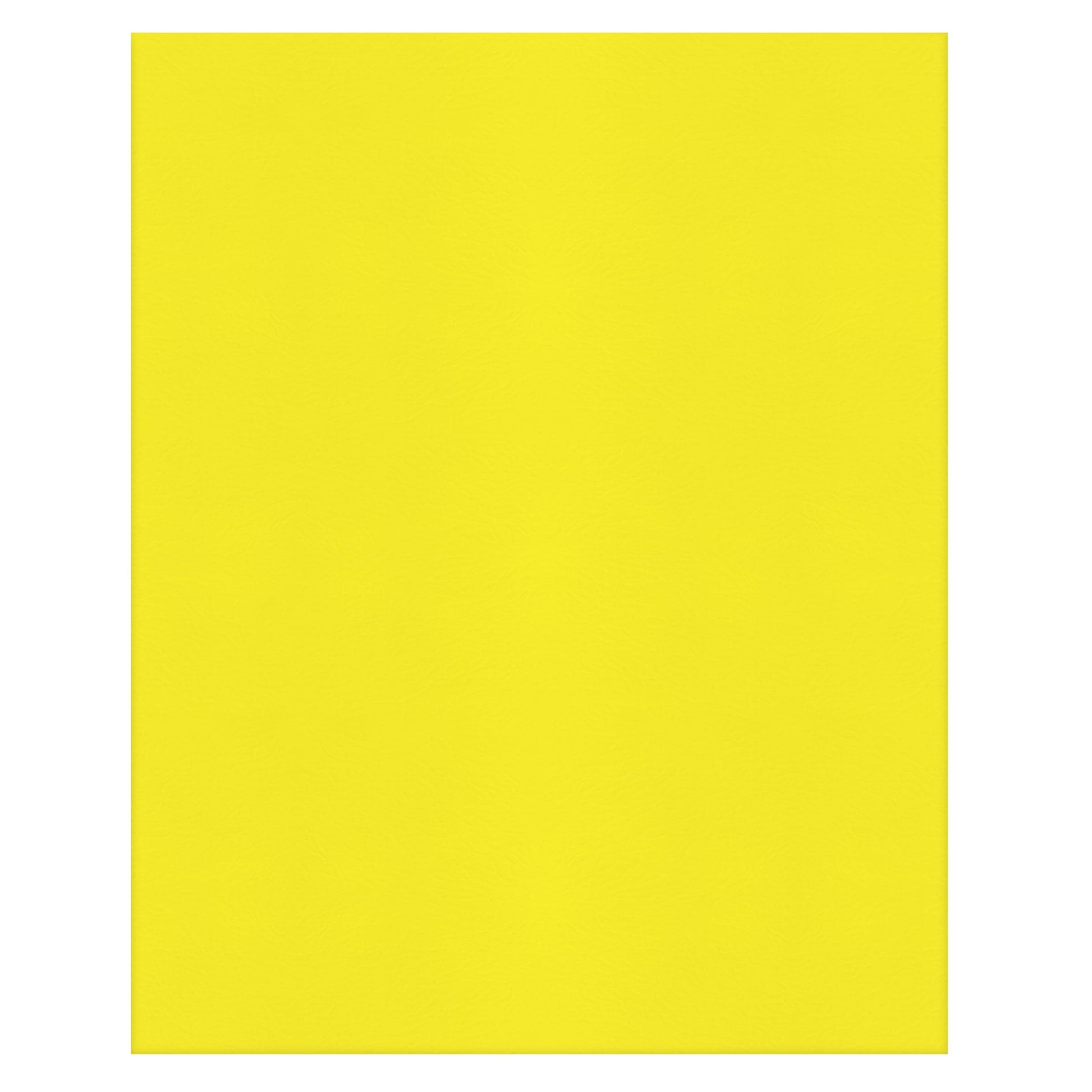 Office Depot® Brand 2-Pocket Folders Without Fasteners, Yellow, Pack Of 25