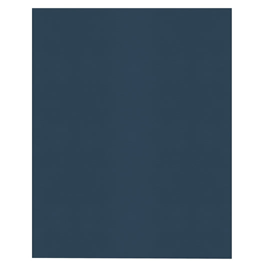 Office Depot® Brand Leatherette Twin-Pocket Portfolios, Dark Blue, Pack Of 25