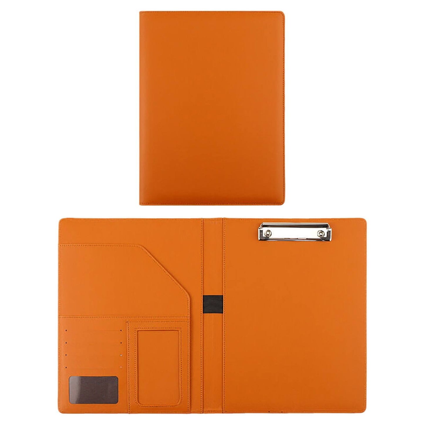 Heavy Duty Plastic Folder, Pocket Folder with brads, Letter Size Poly File, Plastic Folders with 3 Prongs Fasteners - Light Red