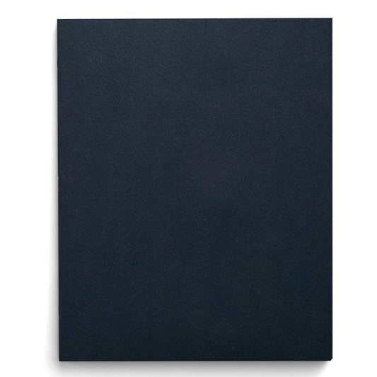 Staples School Grade 2 Pocket Folder Navy 25/Box 27539-CC
