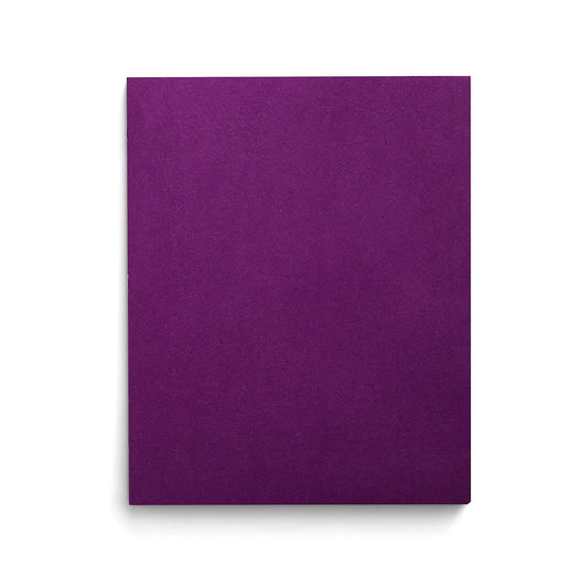 Staples School Grade 2 Pocket Folder Purple 25/Box 27536-CC