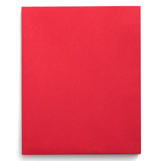 Staples School Grade 2 Pocket Folder Red 25/Box 27532-CC