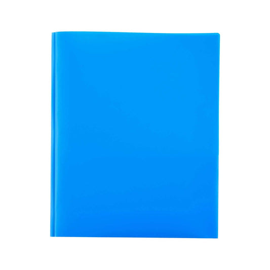 Xwjun Poly Folders With Pockets Red Plastic Folders With Pockets Pack Of Folders With Pockets Business Folders Poly Pocket Folders Writing Process Folders Vinyl Folders With Pockets BlueOne Size