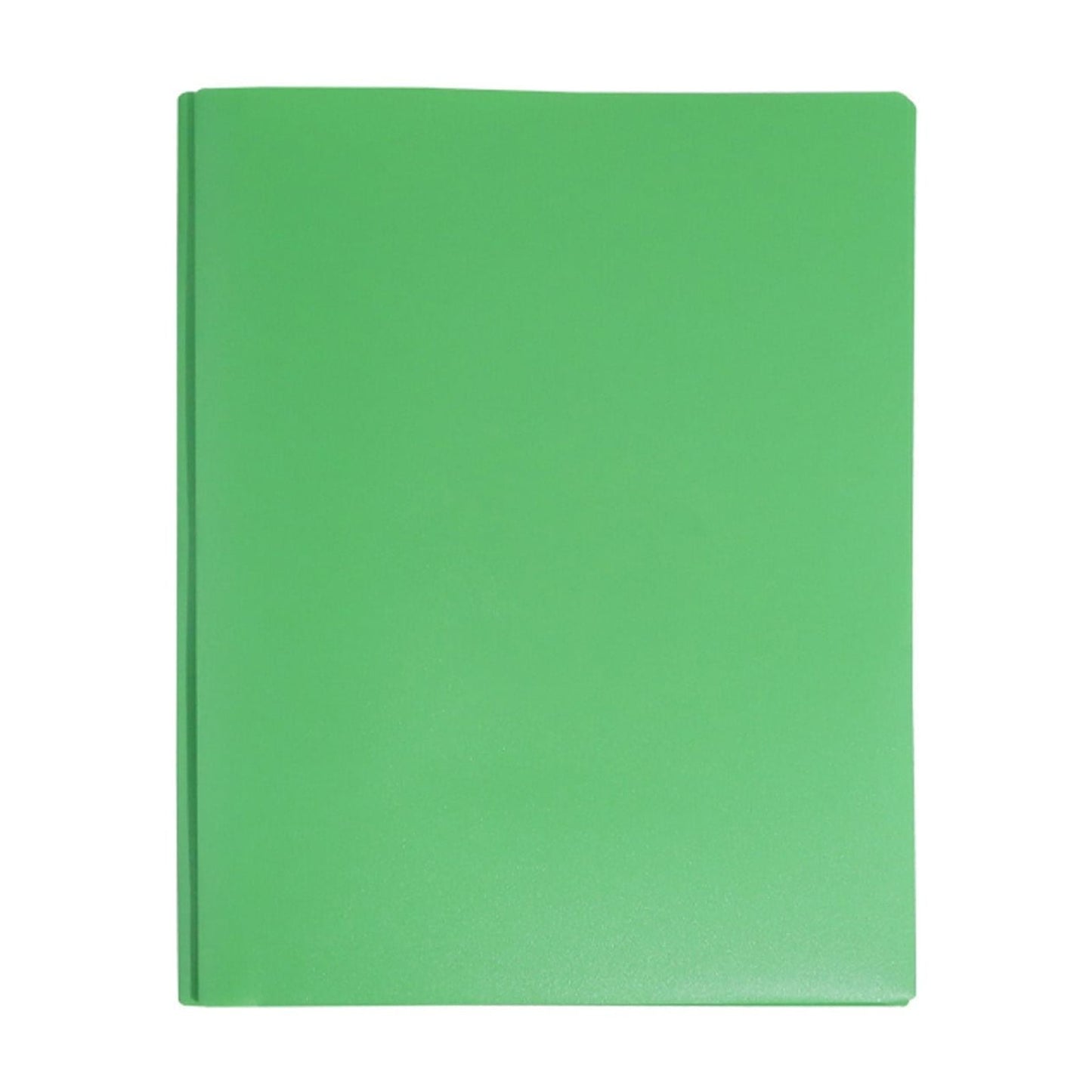ZXNWN Plastic Pocket Folders with Brad Folder, 2 Pocket Plastic Folders, Heavy Duty Plastic Pockets Folders with Brads, olored Plastic Folders with Clasp for School Office,Green