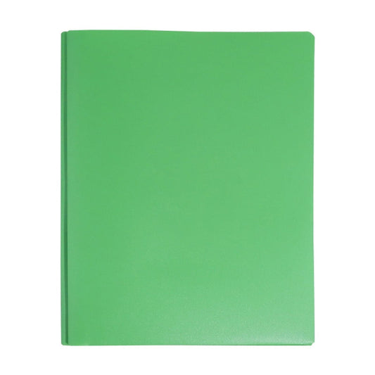 ZXNWN Plastic Pocket Folders with Brad Folder, 2 Pocket Plastic Folders, Heavy Duty Plastic Pockets Folders with Brads, olored Plastic Folders with Clasp for School Office,Green