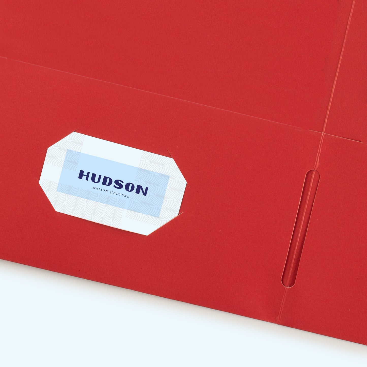 Two Pocket Folders, Holds up to 40 Sheets, 25 Red Folders (47989)