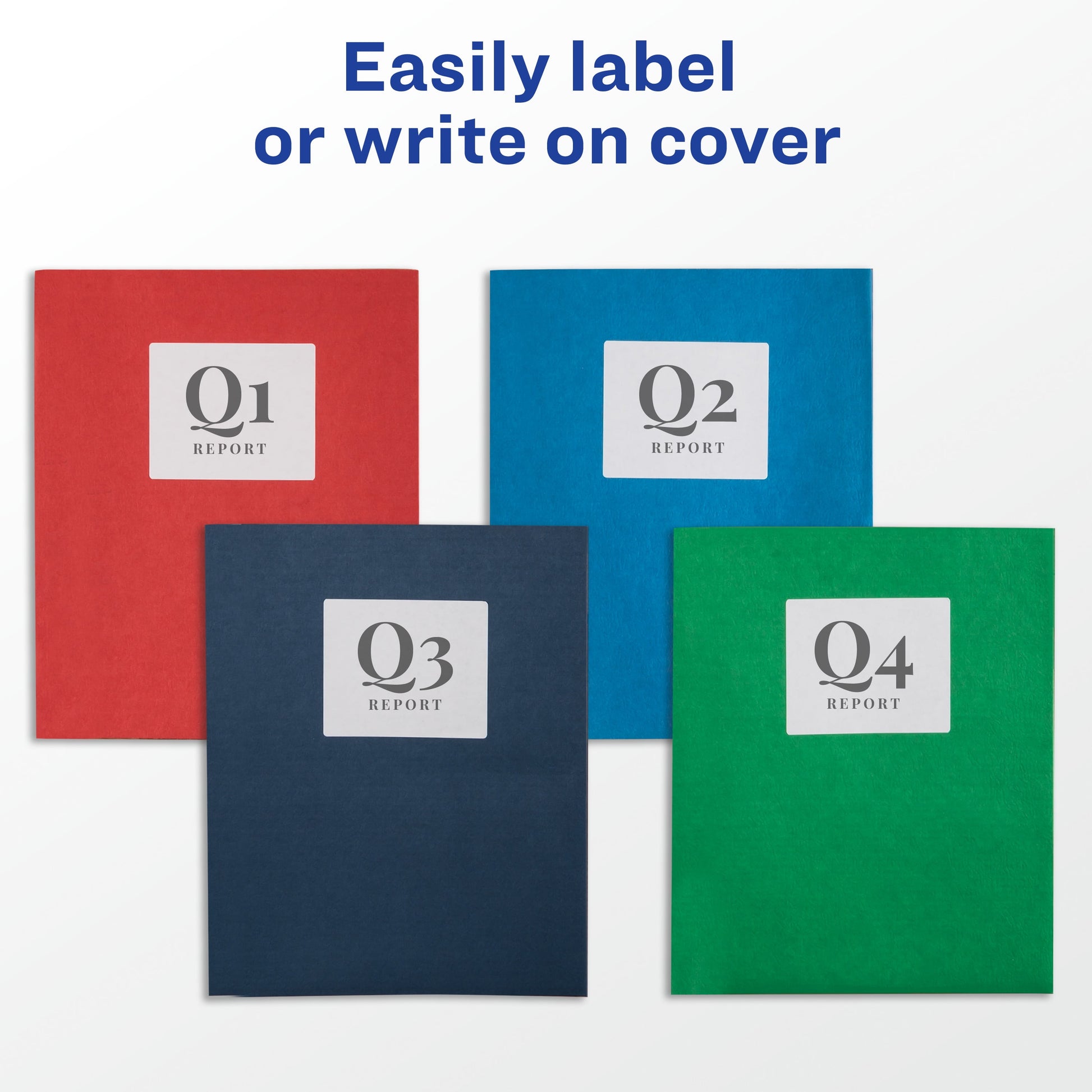 Two Pocket Folders, Holds up to 40 Sheets, 25 Green Folders (47987)