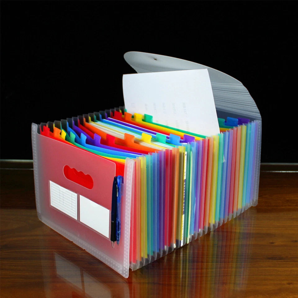 Transparent Organ Bag Miss Pockets Folder Organizer Receipt