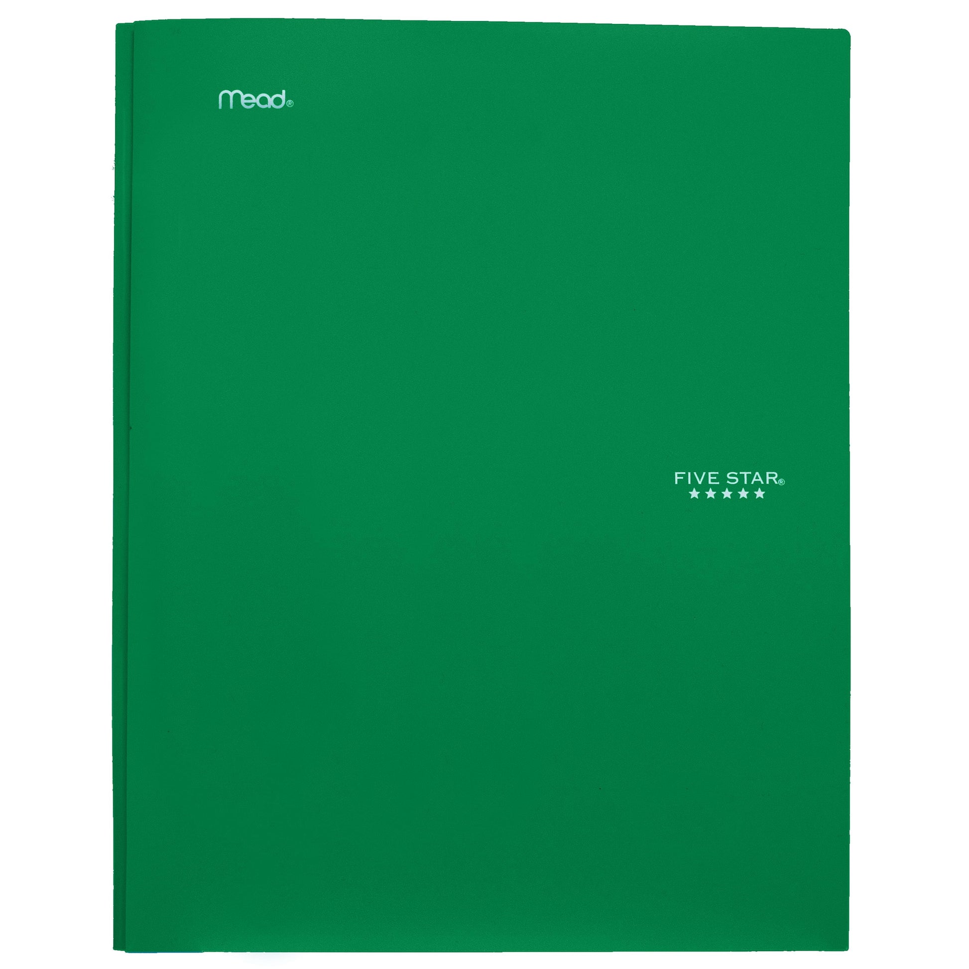 Five Star Stay-Put Pocket & Prong Folder, Assorted Colors (34030)