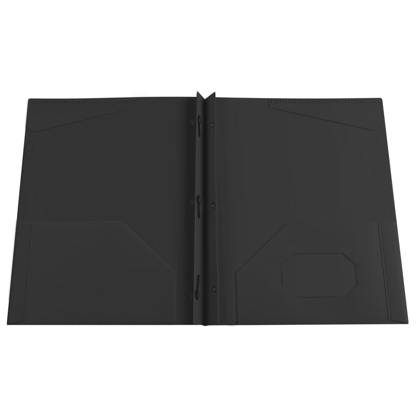 ajkijo Plastic Folders With Pockets Heavy Duty Pocket Folders Letter Size File Folders For Documents Office School Green