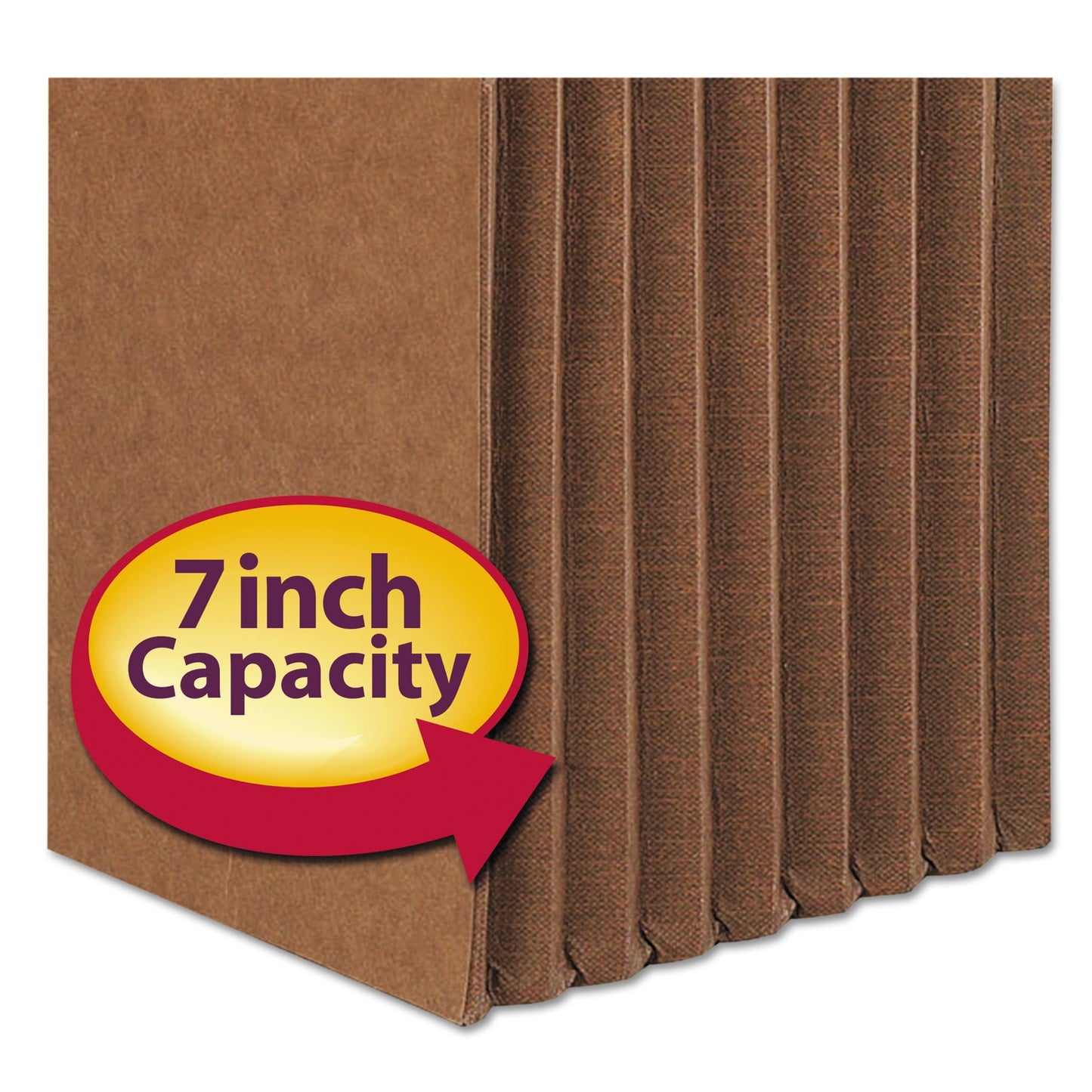 Smead Pocket Folder,7",Tuff,Manila,PK5 74395
