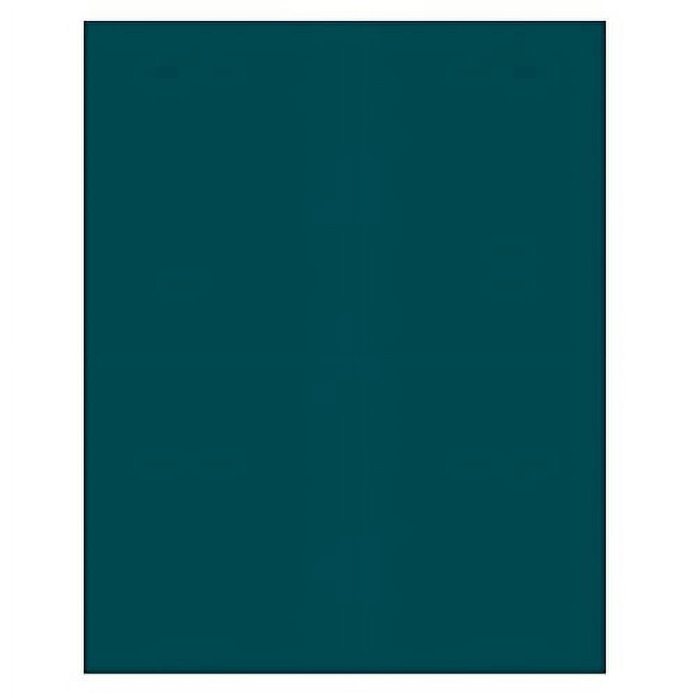 Office Depot® Brand 2-Pocket Folders Without Fasteners, Teal, Pack Of 25