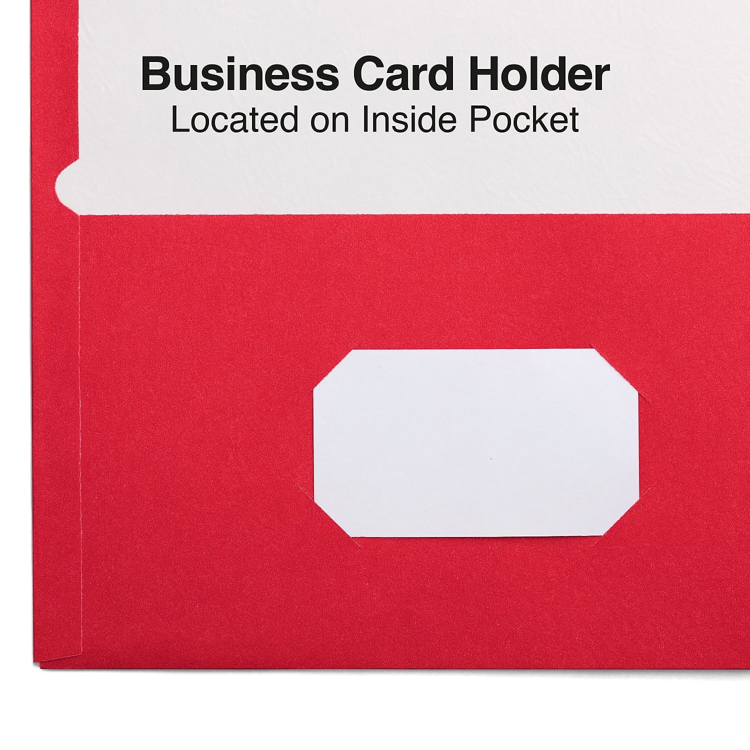 Staples School Grade 2 Pocket Folder Red 25/Box 27532-CC