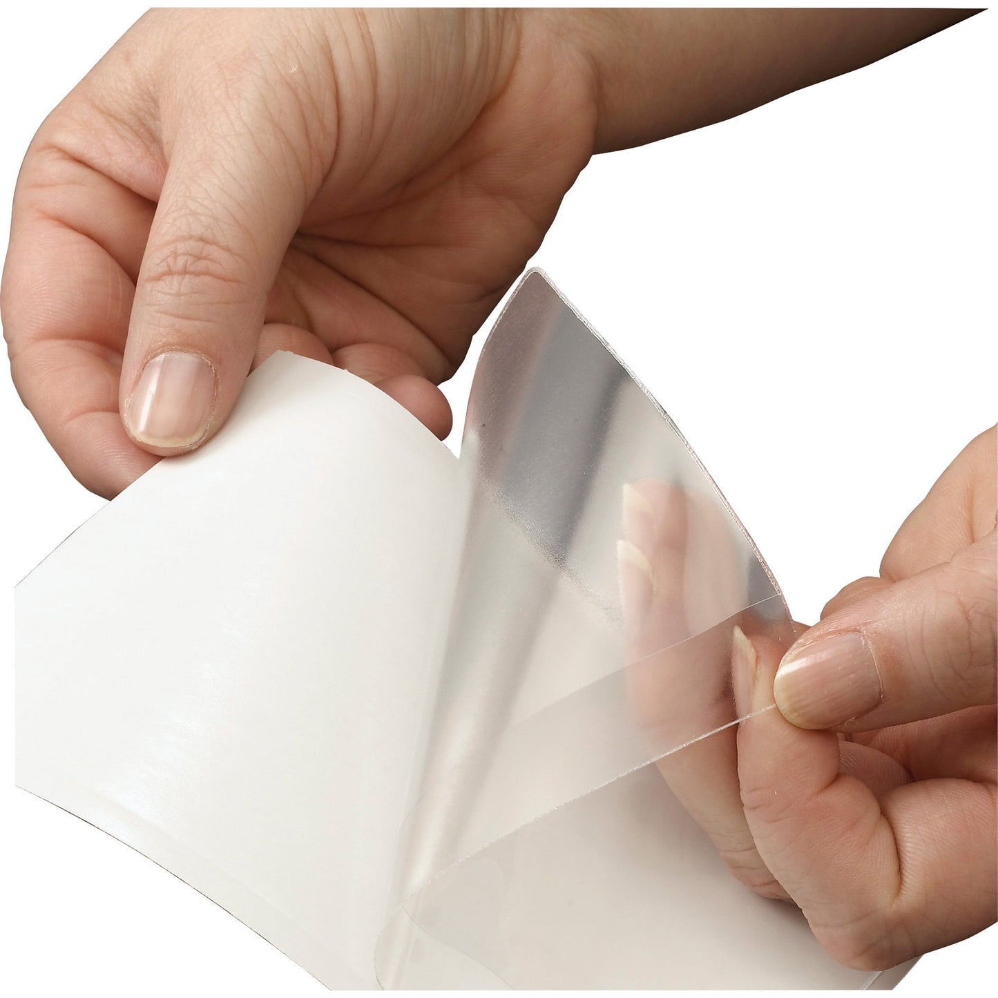 Smead Self-Adhesive Poly Pocket, 6" x 4", Clear, 1