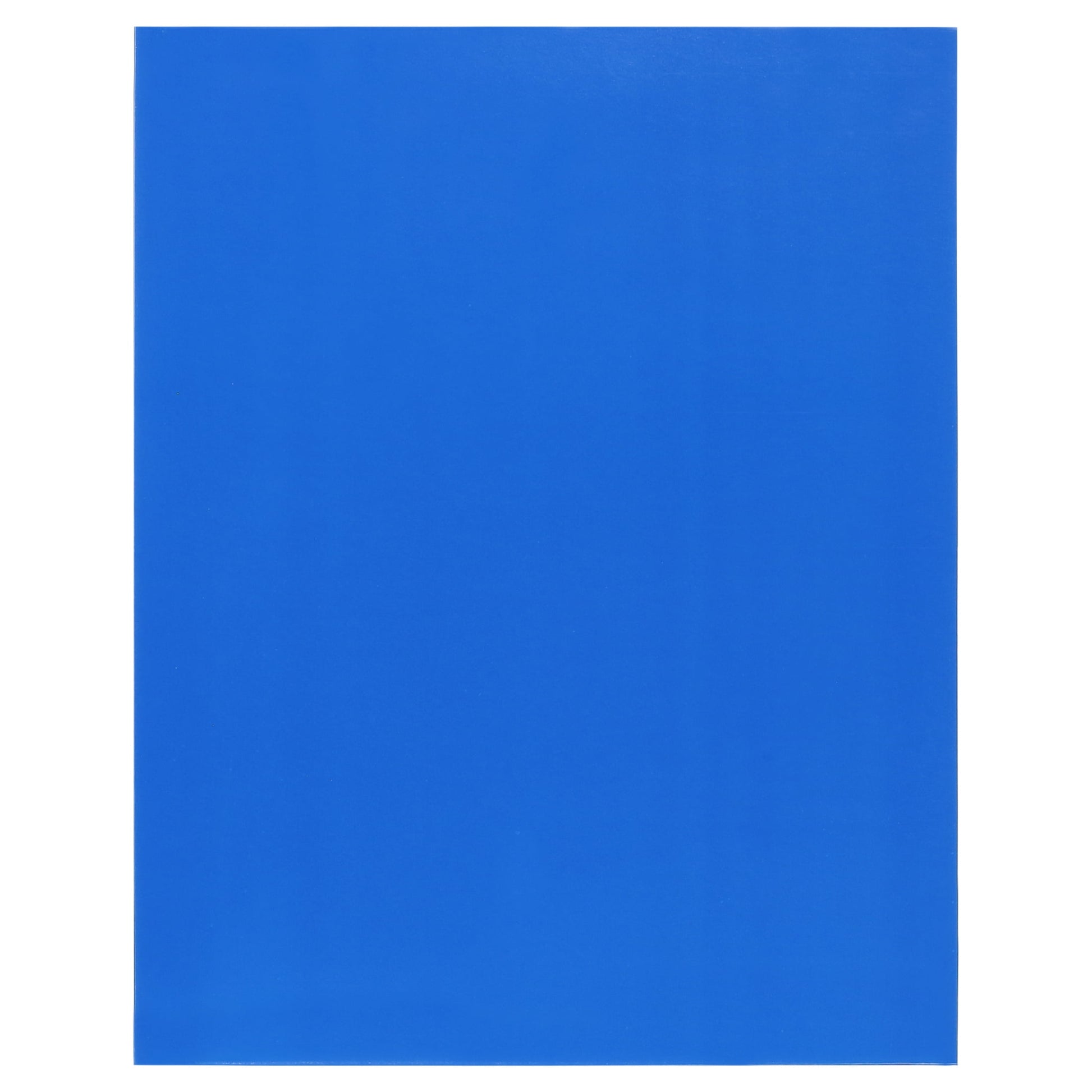 Better Office Products - Pocket folder - 2 compartments - for Letter A Size (8.5 in x 11 in) - capacity: 100 sheets - black, red, blue, purple, orange, green, yellow (pack of 25)