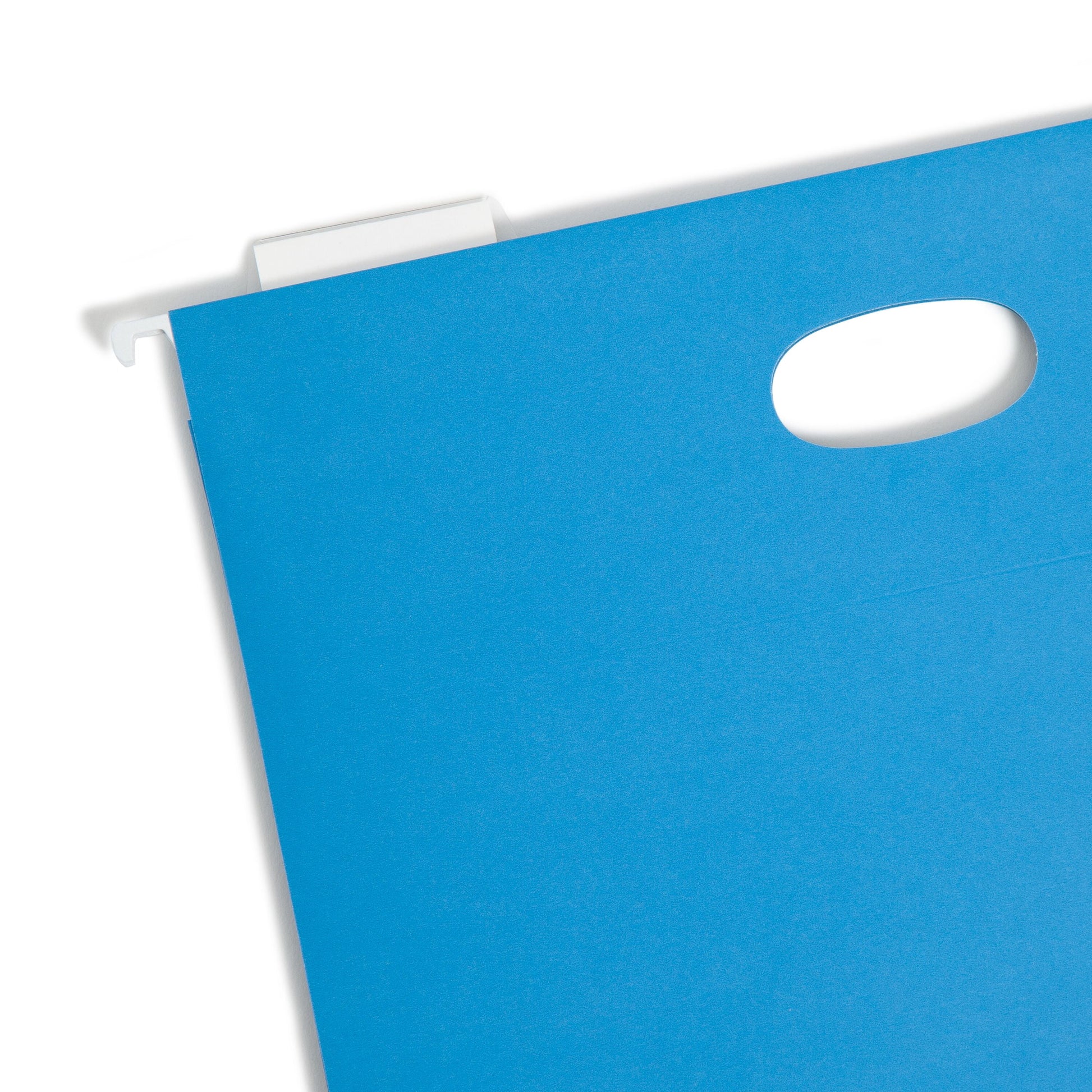 Smead Colored Hanging Pockets 3" Exp Sky Blue 25/BX Letter (64270)
